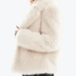 Shop The Women’s Forever New Petite Natural Beige Faux Fur Jackets Rare Jacket