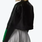 Shop The Women's Lioness Cropped Leather Biker Jackets Rare Jacket