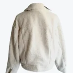 Shop The Women's Utility White Sherpa Jacket Rare Jacket