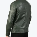 Shop the Men’s Green Leather Biker Jackets Rare Jacket
