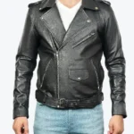 Vanburen Biker Leather Jacket for Mens Rare Jacket