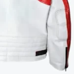 Vintage Retro Handmade Leather Biker Jacket Sleeves Rare Jacket