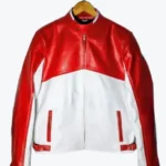 Vintage Retro Handmade Leather Biker Jackets Rare Jacket