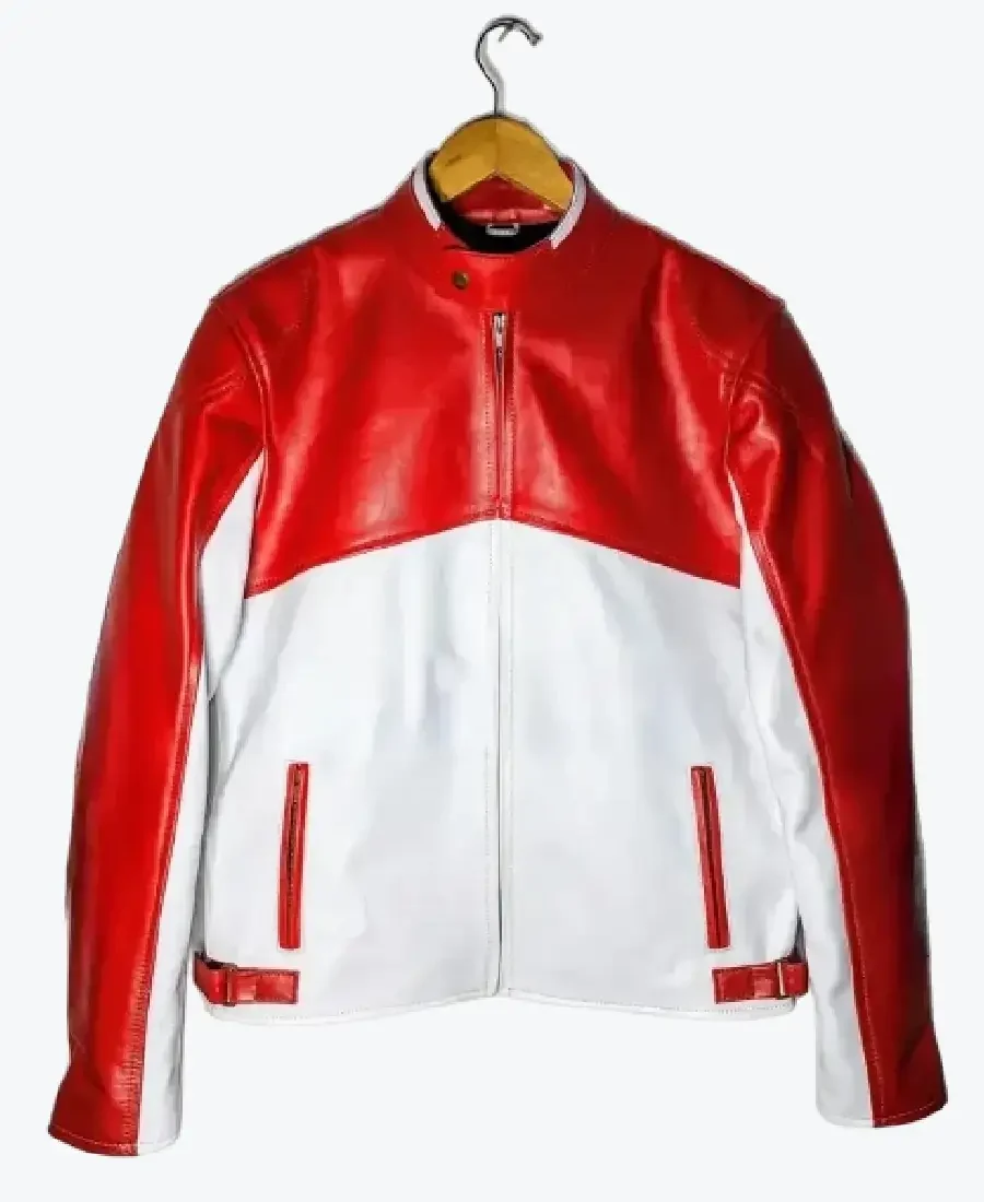 Vintage Retro Handmade Leather Biker Jackets Rare Jacket