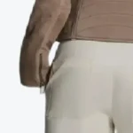 Women Madeline Suede Moto Jacket Sleeves Rare Jacket