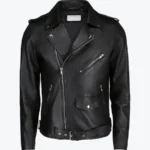 Women's Black Cafe Racer Leather Jackets Rare Jacket