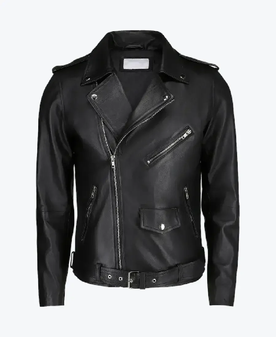 Women's Black Cafe Racer Leather Jackets Rare Jacket