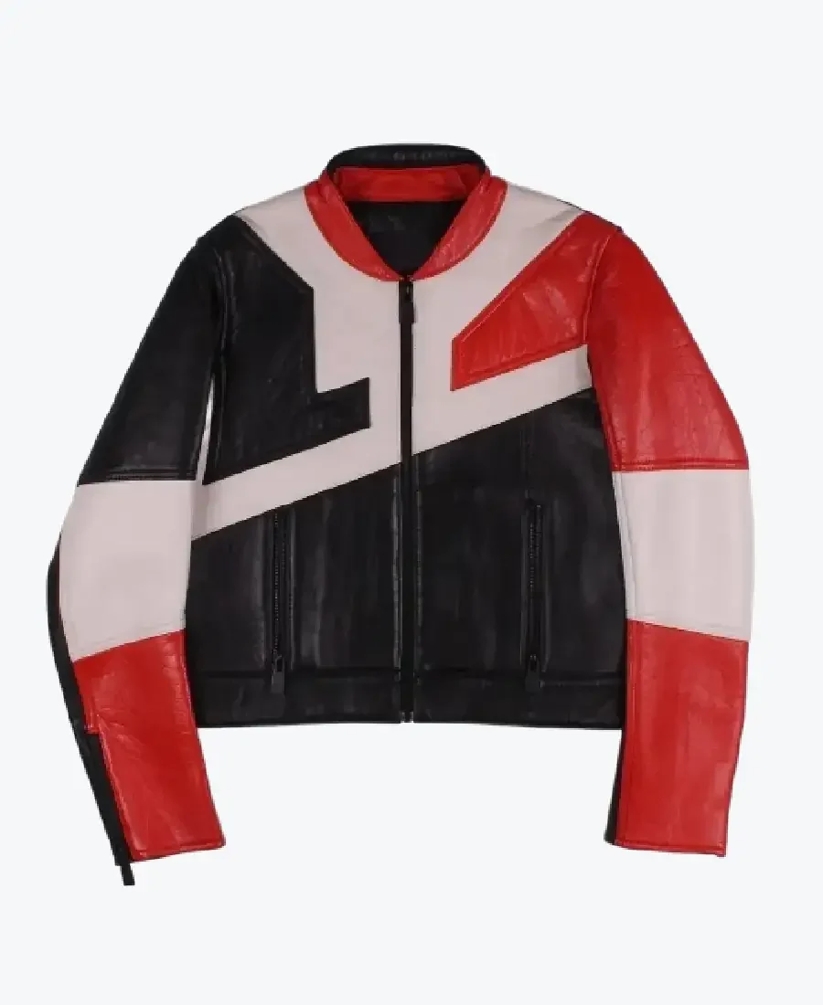 Women’s Eleven Paris Y2K Biker Leather Jackets Rare Jacket