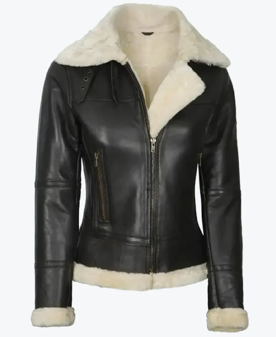 Women’s Shearling Bomber Jackets Rare Jacket