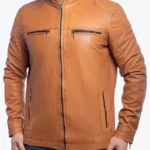 Bohannon Classic Brown Biker Jackets Rare Jacket