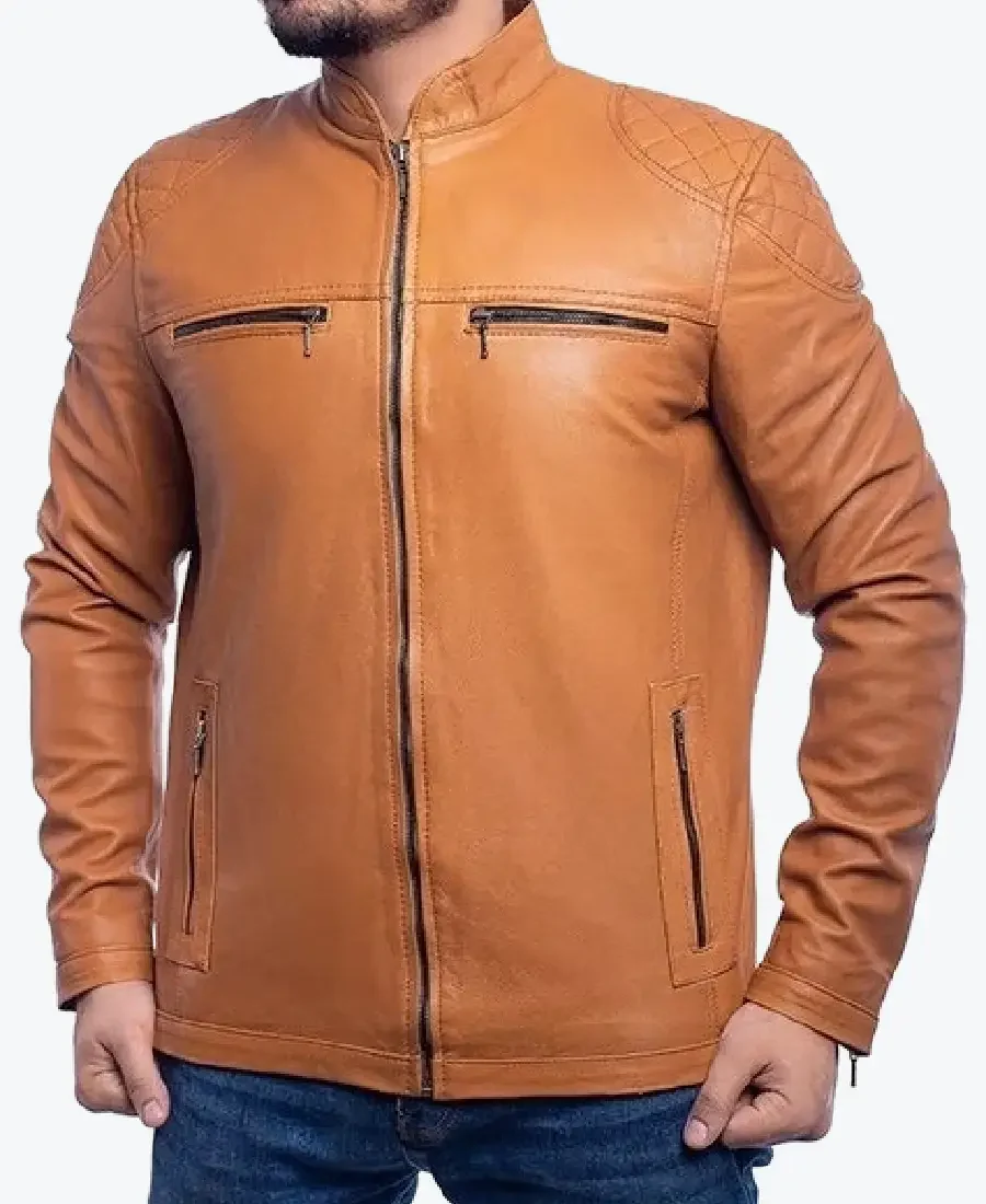 Bohannon Classic Brown Biker Jackets Rare Jacket