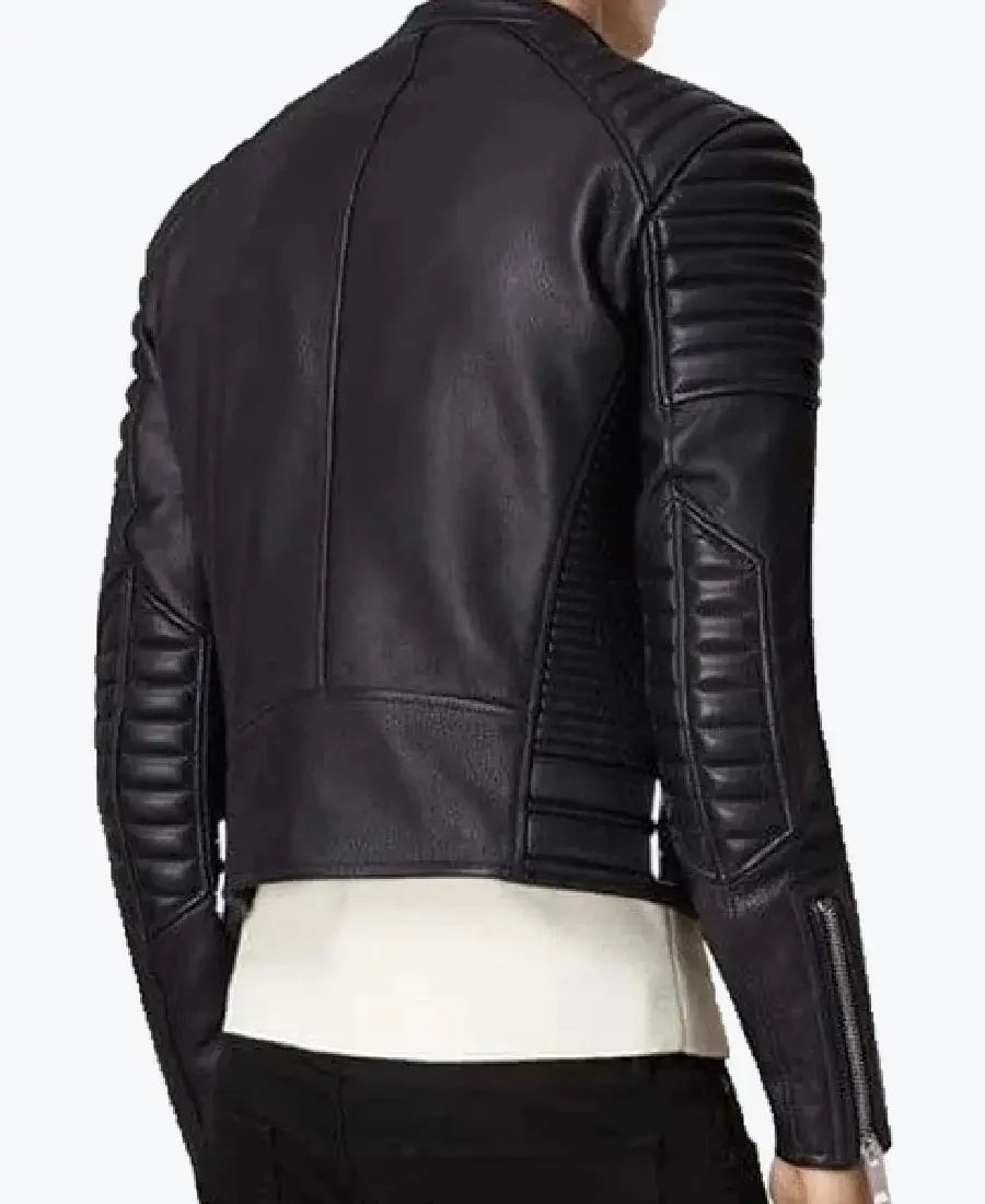 Shop The Men’s Asymmetrical Black Bikers Padded Jackets Rare Jacket