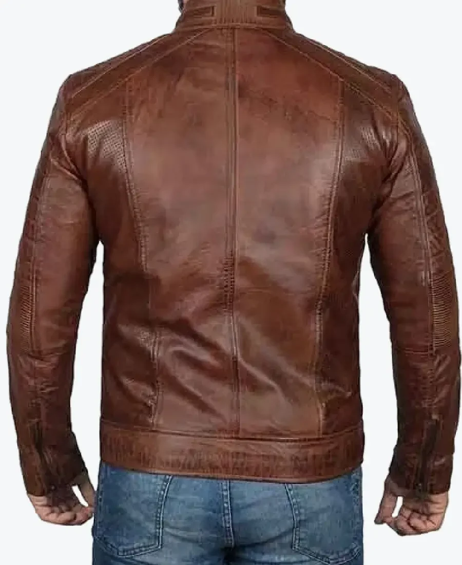 Shop The Men’s Brown Motorcycle Leather Jackets Rare Jacket