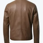 Shop The Men’s Cafe Racer Brown Slim fit Biker Jackets