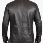 Shop The Men’s Long Black Biker Leather Jacket