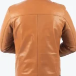 Shop The Ricky Men’s Brown Biker Leather Jacket - Rare Jackets