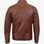 Shop The Ronny Brown Moto Leather Biker Jacket - Rare Jackets