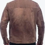 Shop The Men's Classic Brown Suede Biker Jacket - Rare Jacket