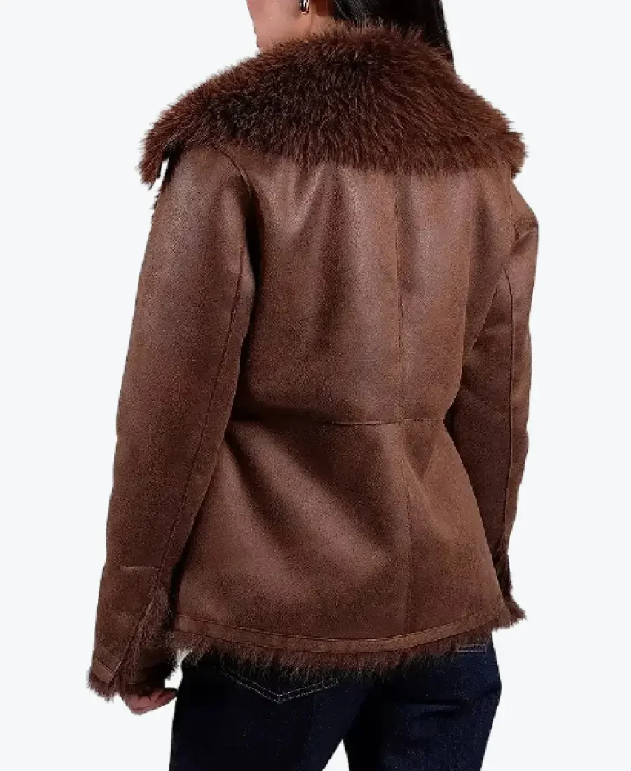 Shop The Women’s Bagatelle Faux Fur And Shearling Jacket - Rare Jackets