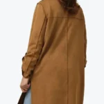 Shop The Women’s Brown Longline Cotton Coat - Rare Jackets