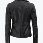 Shop The Women’s Classic Black Motorcycle Leather Jackets Rare Jacket