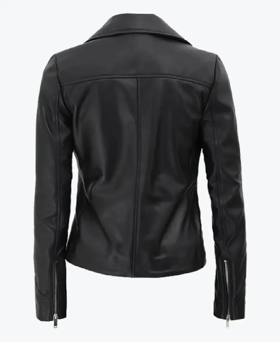 Shop The Women’s Classic Black Motorcycle Leather Jackets Rare Jacket
