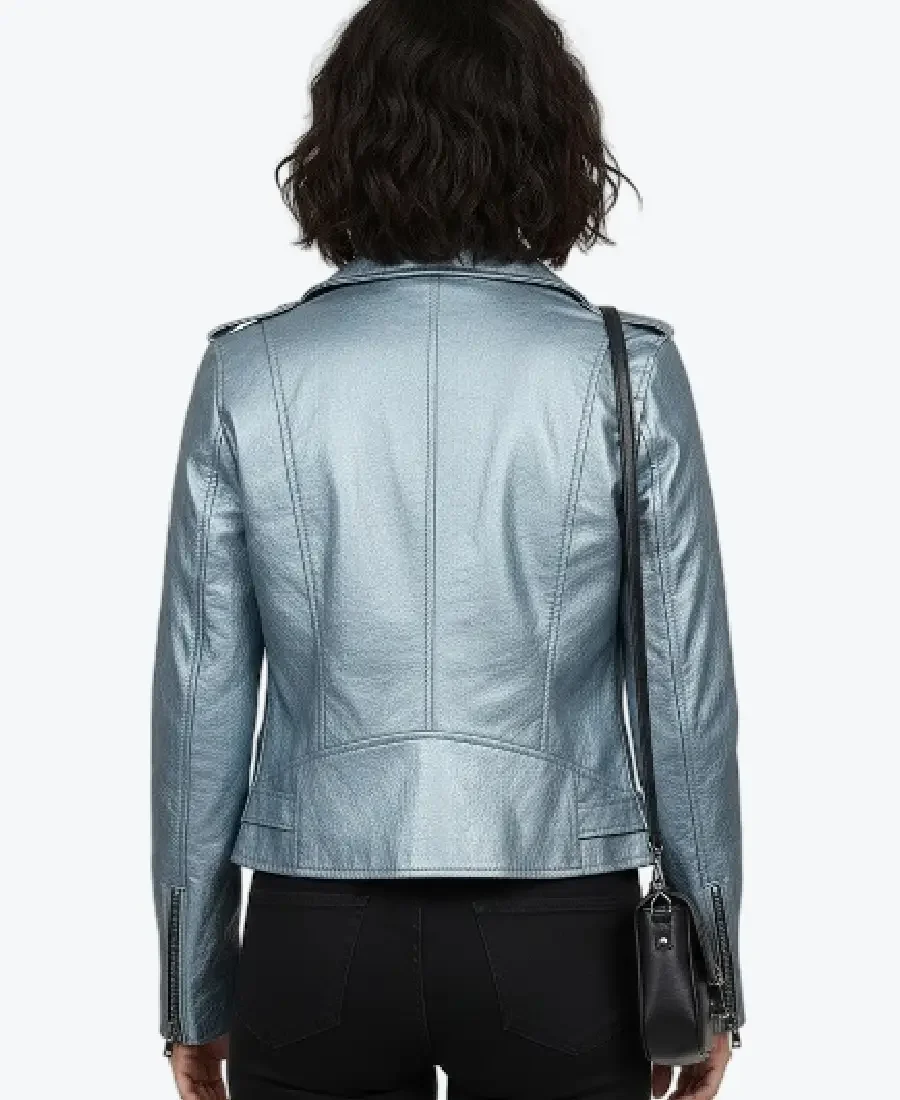 Shop The Women’s Slim fit Leather Biker Jacket - Rare Jackets