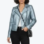 Women’s Slim fit Leather Biker Jacket - Rare Jackets