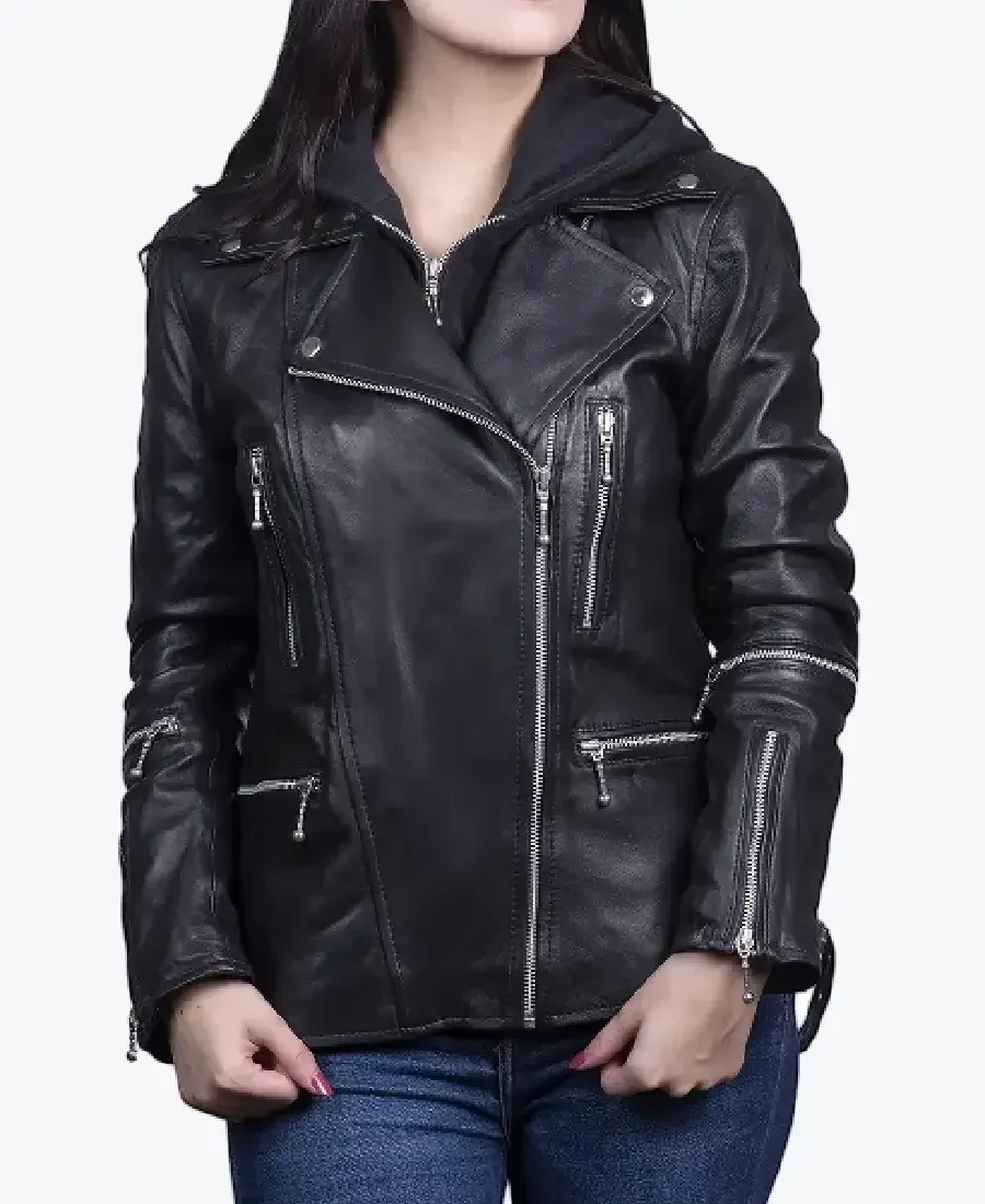 Women’s Slim fit Real Leather Jacket - Rare Jackets