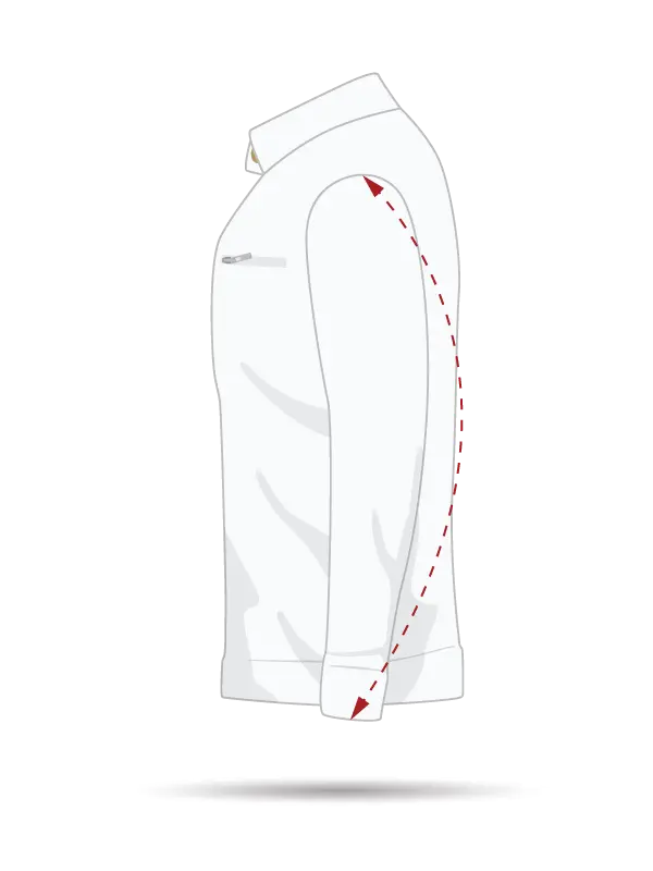 men sleeve size guide | rarejackets