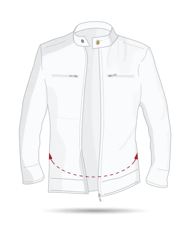 men waist size guide | rarejackets