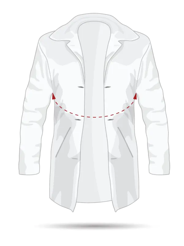 women chest size guide | rarejackets