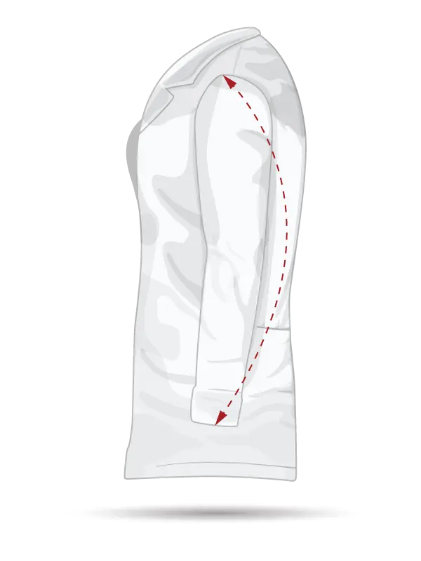 women sleeve size guide | rarejackets